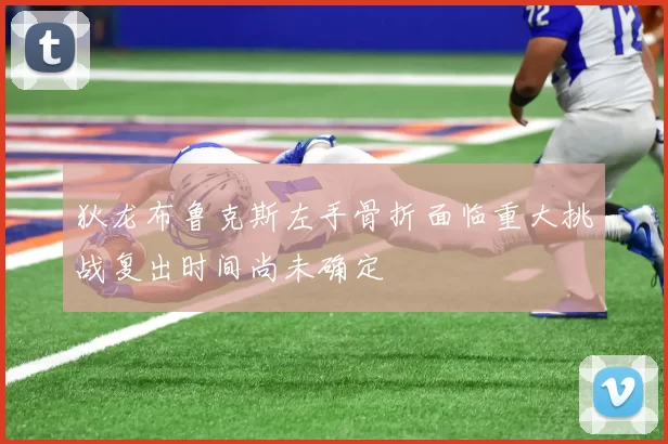 狄龙布鲁克斯左手骨折面临重大挑战复出时间尚未确定